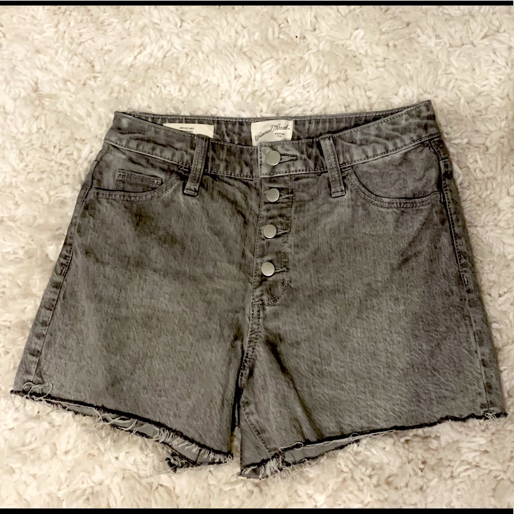 Never-worn washed out jean shorts!